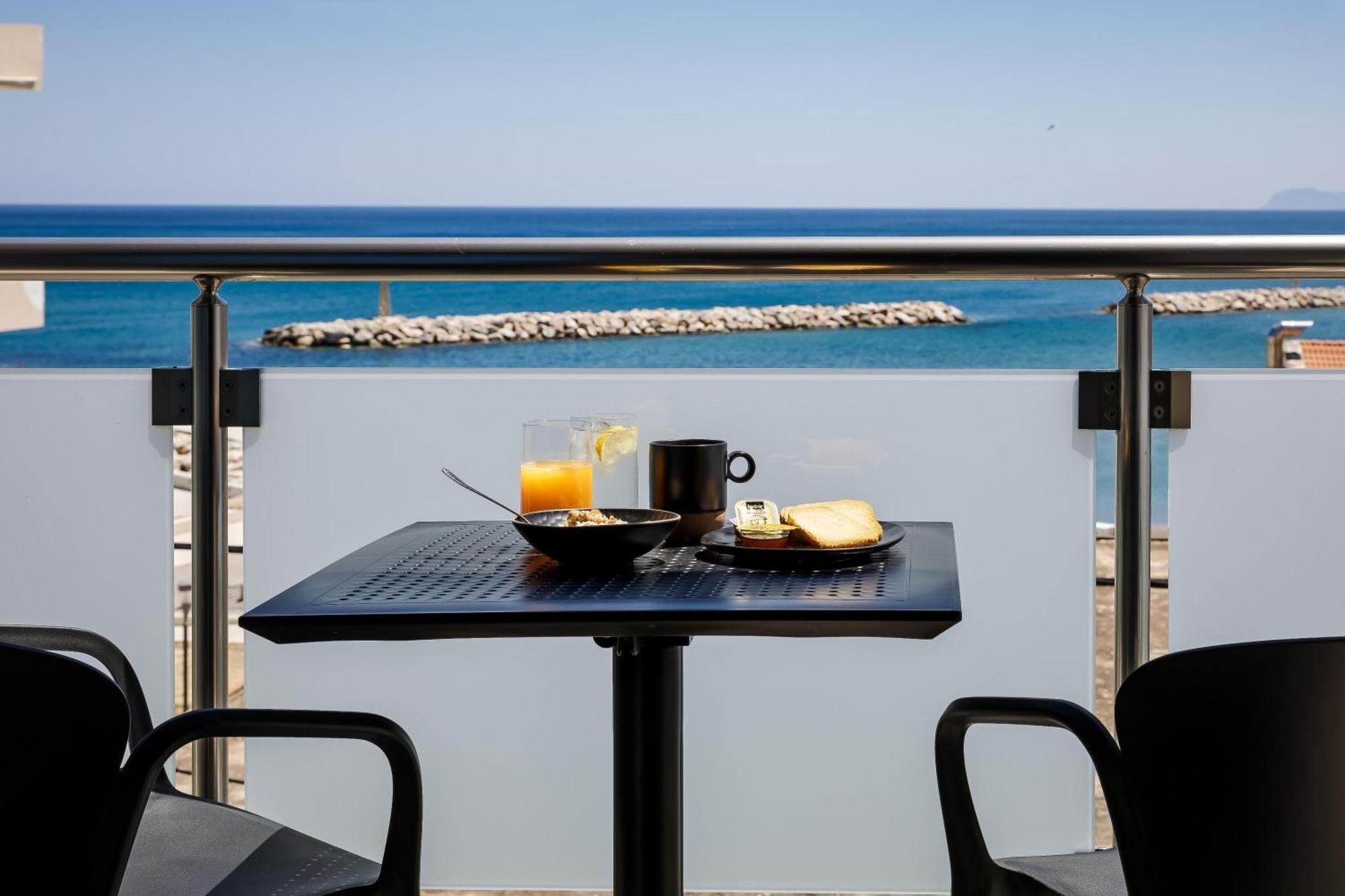 Iria Sea View Room Kolimvarion Bagian luar foto