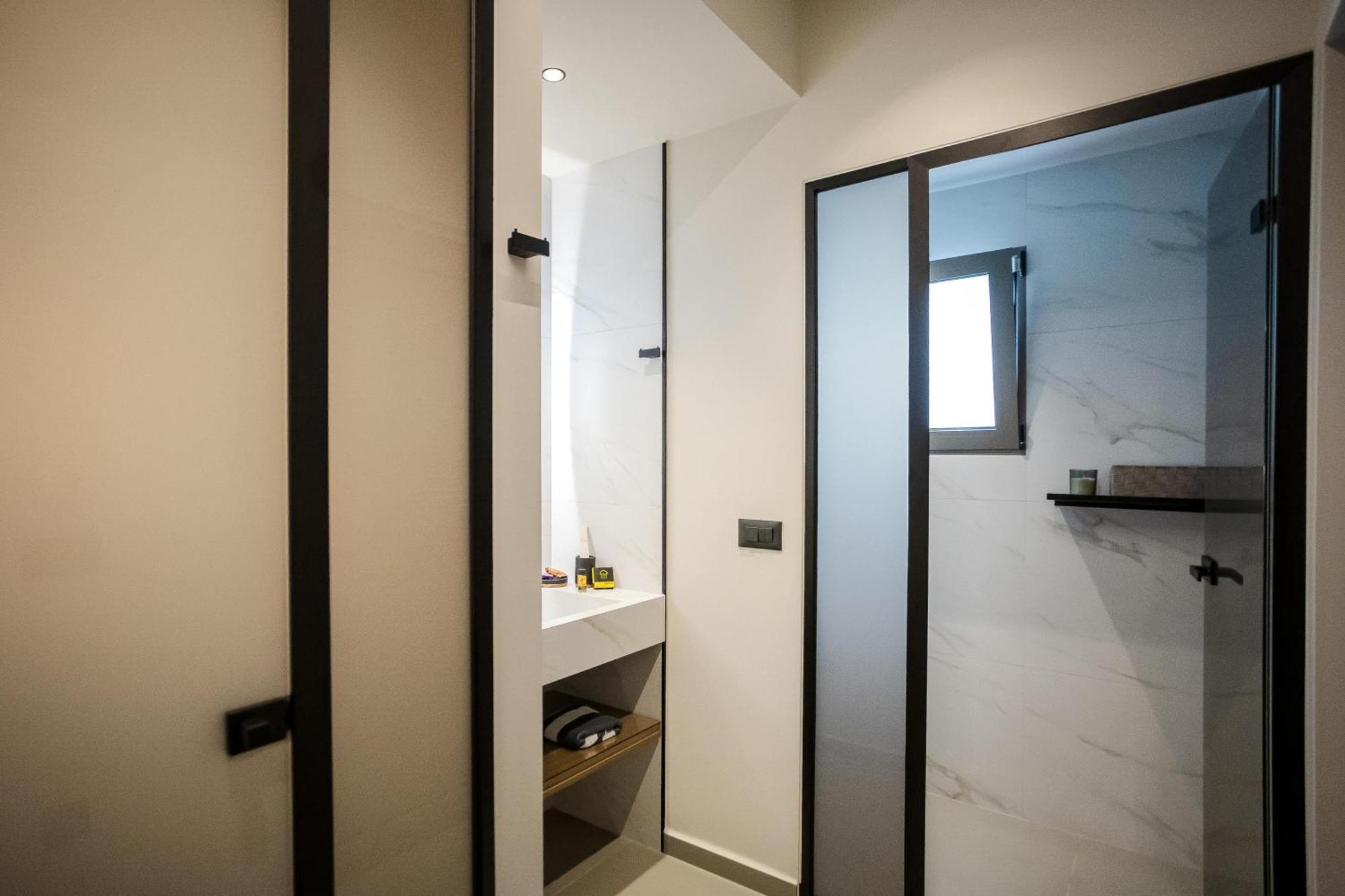 Iria Sea View Room Kolimvarion Bagian luar foto