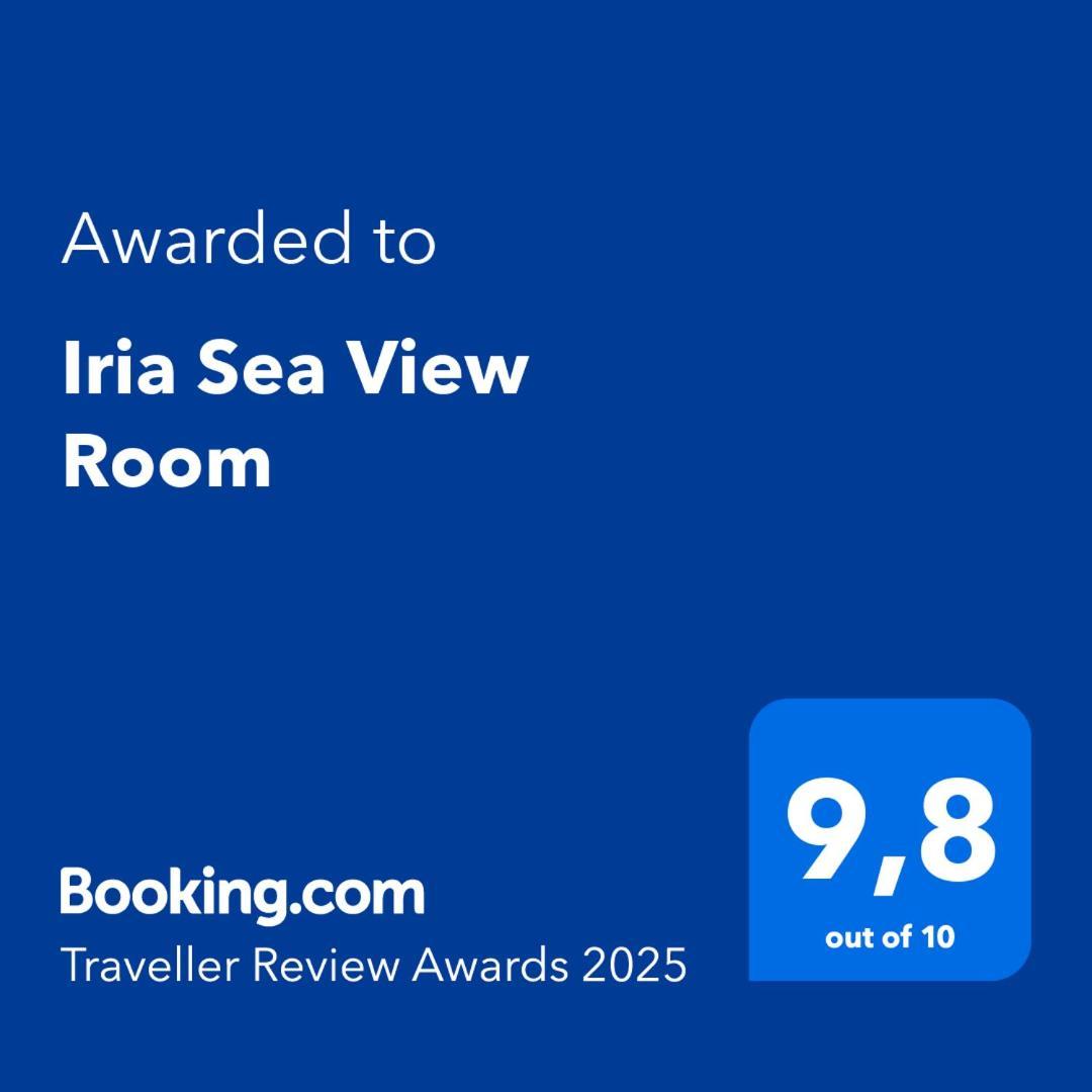 Iria Sea View Room Kolimvarion Bagian luar foto